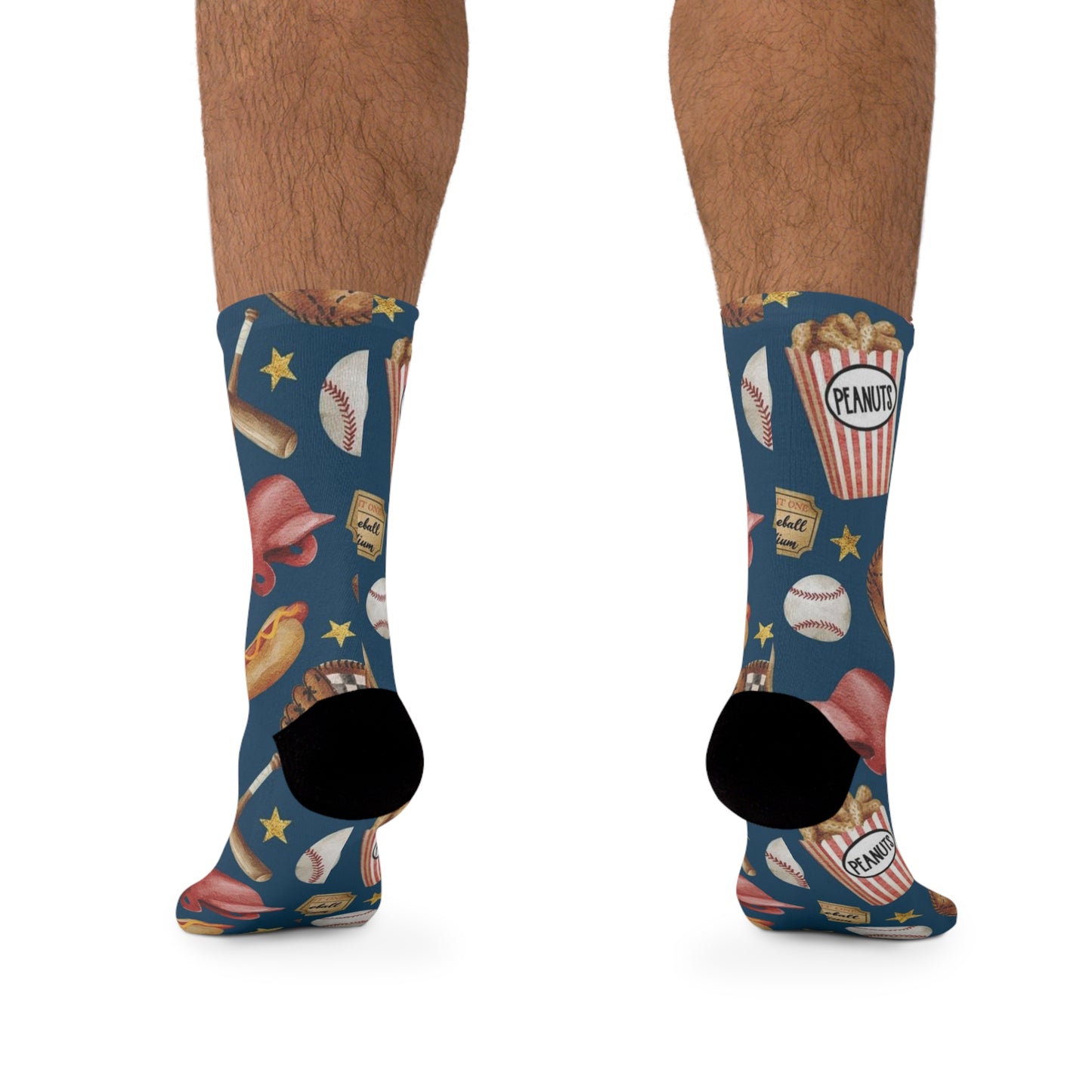 Basement Stadium Dark Blue Socks