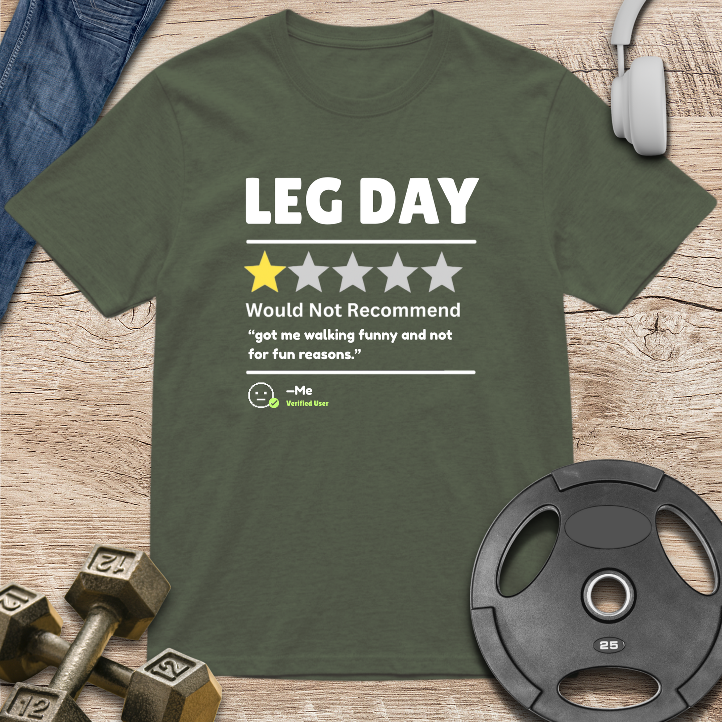 Leg Day Rating T-Shirt