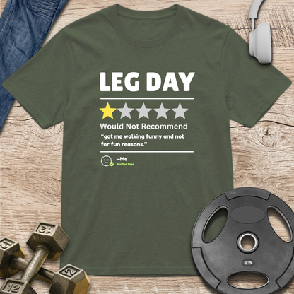 Leg Day Rating T-Shirt