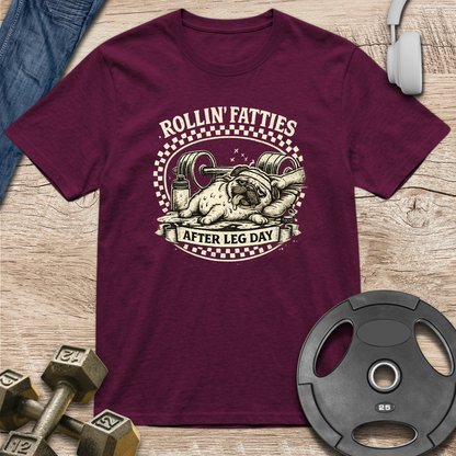 Pug Weightlifting T-Shirt