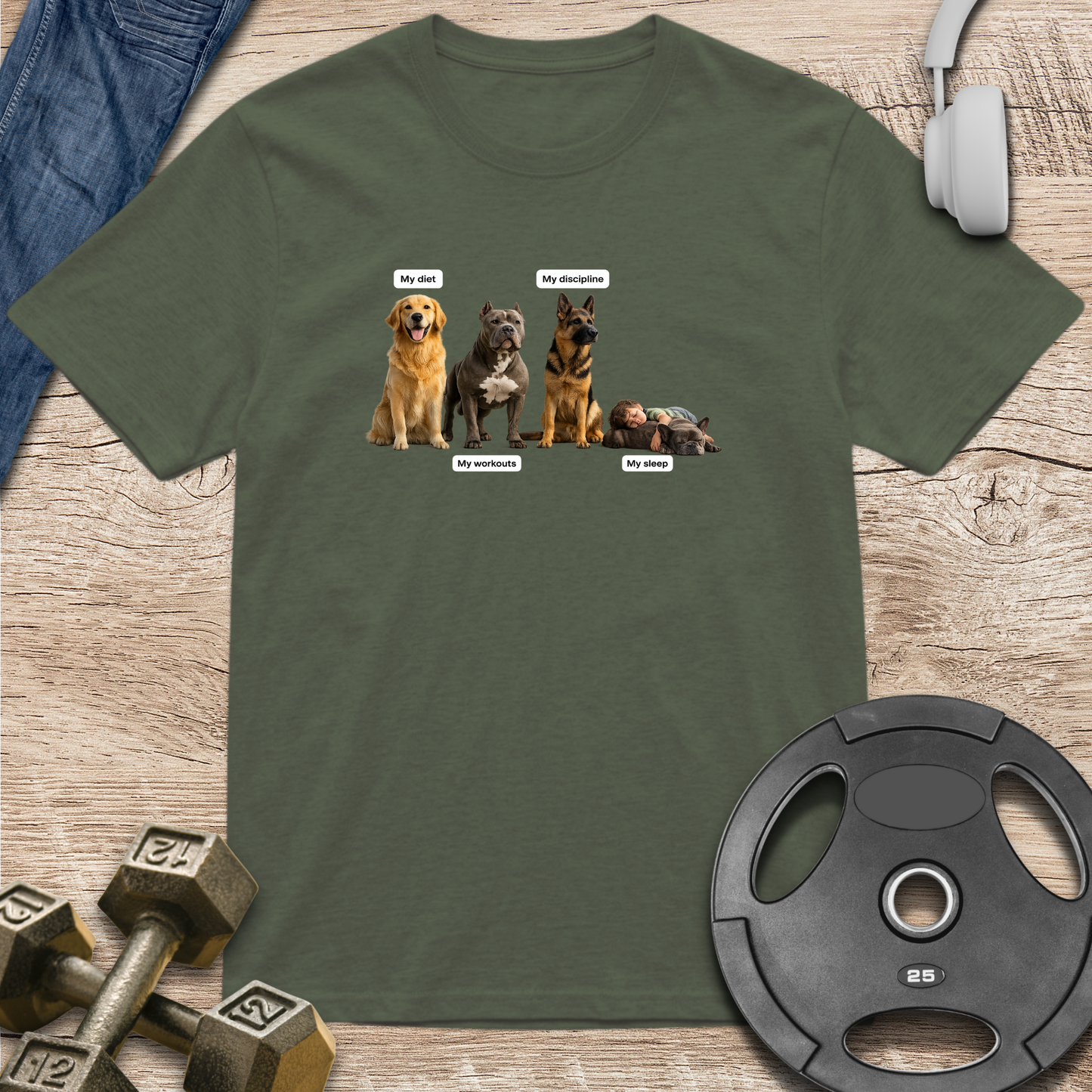 Dog Fitness T-Shirt