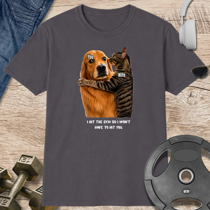 Gym Marriage Humor T-Shirt