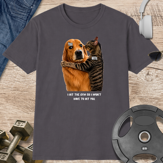 Gym Marriage Humor T-Shirt