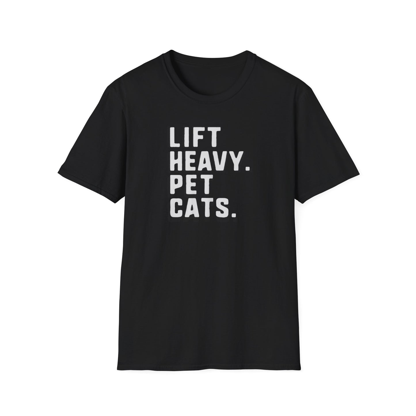 Lift Heavy Pet Cats T-Shirt