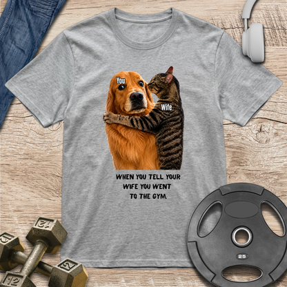 Husband Wife Reality Check T-Shirt
