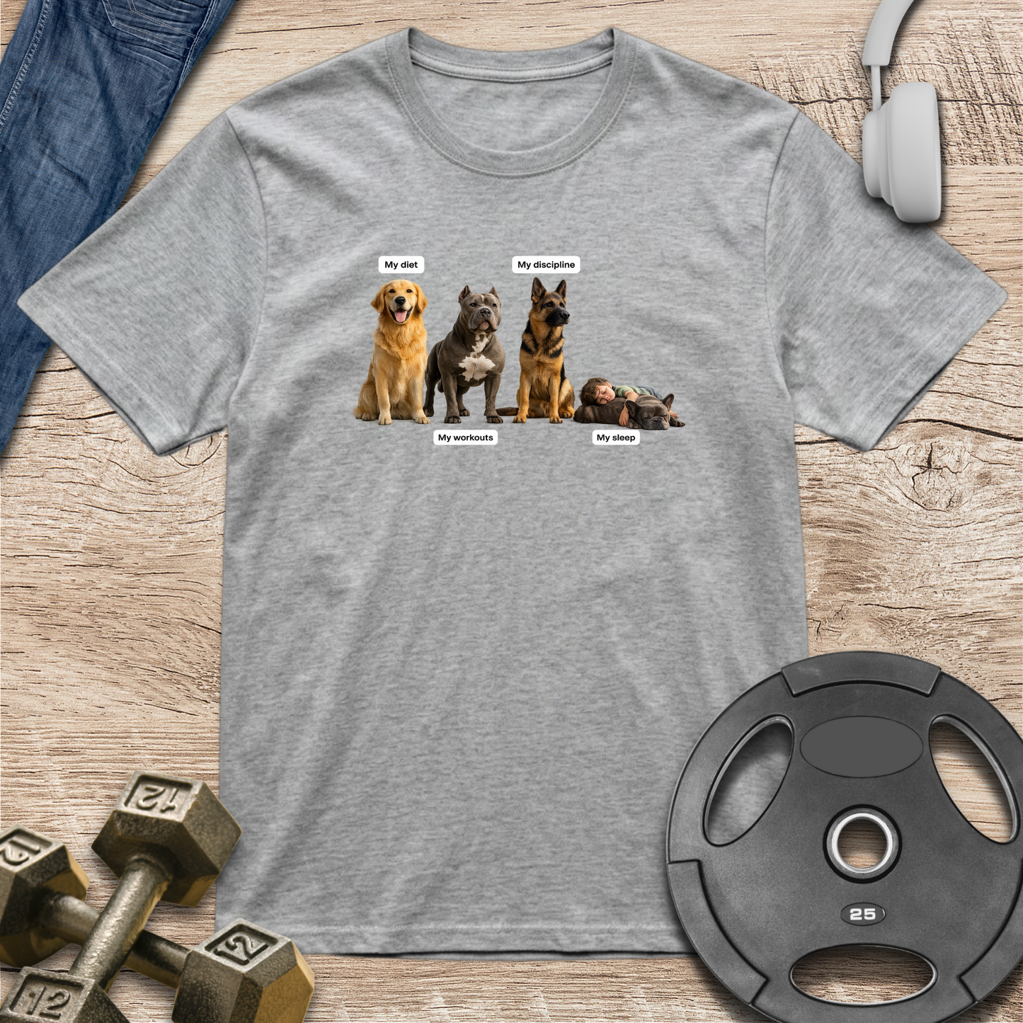 Dog Fitness T-Shirt
