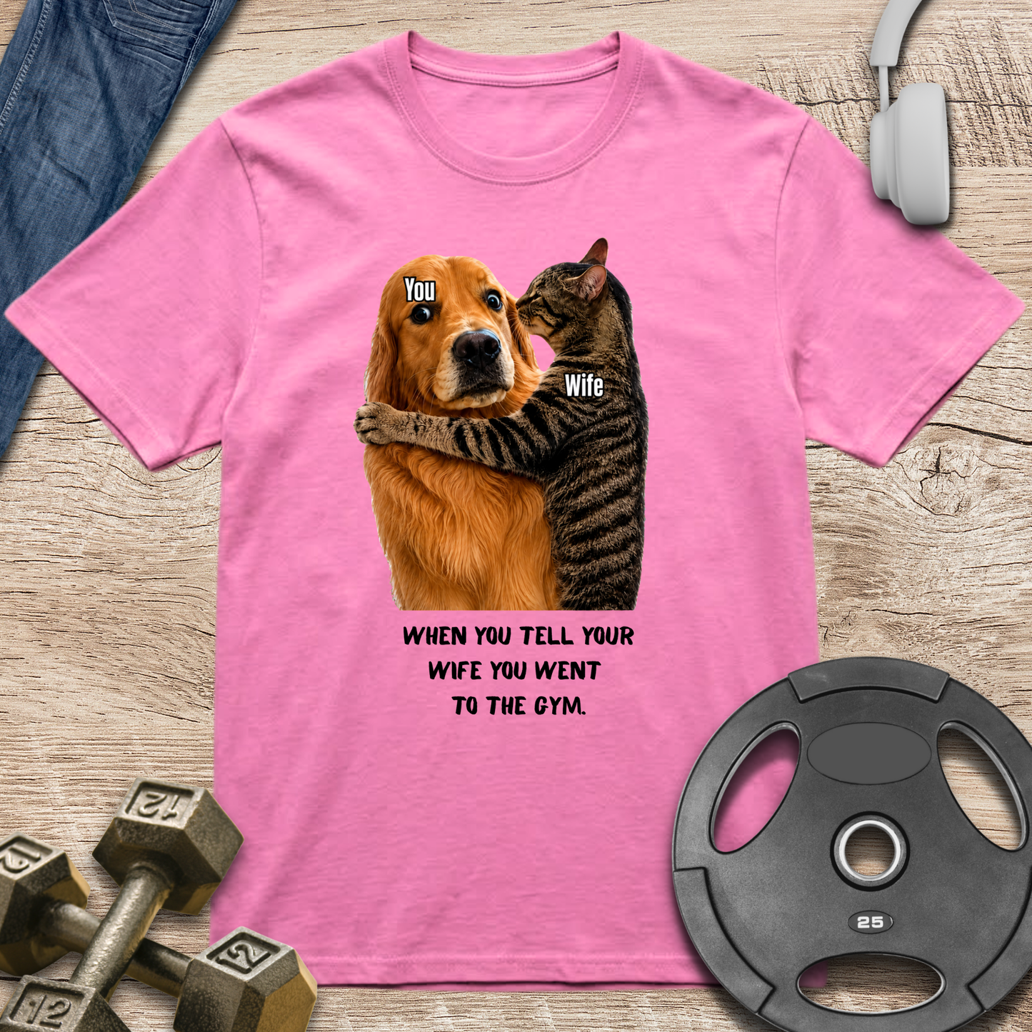 Husband Wife Reality Check T-Shirt
