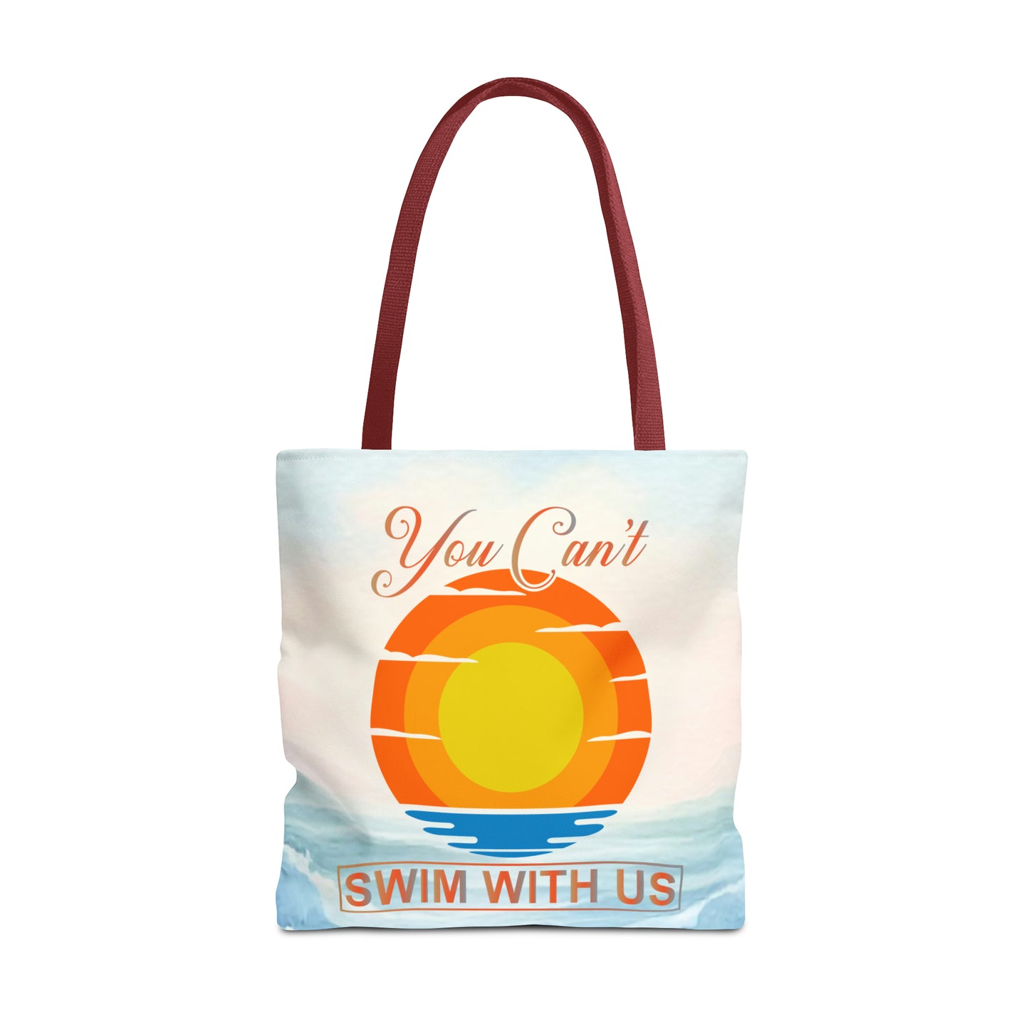 Witty Swimming Tote Bag