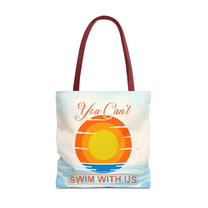 Witty Swimming Tote Bag