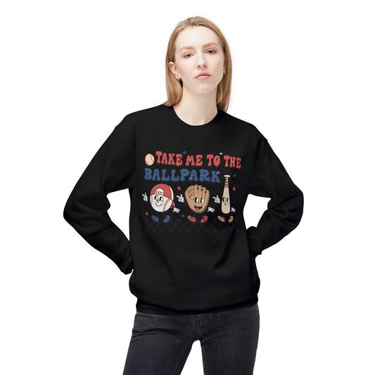 Take'Me to the BallPark Baseball Sweatshirt