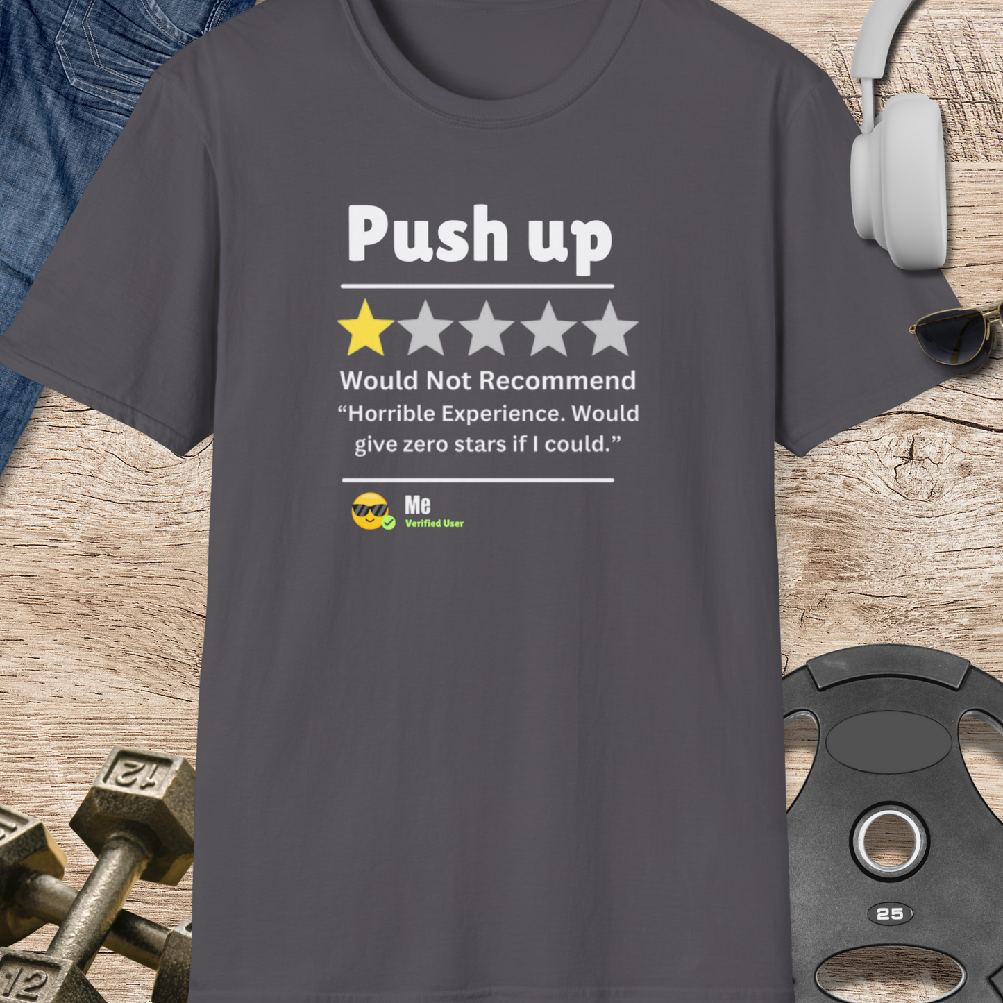 Push Up Review T-Shirt