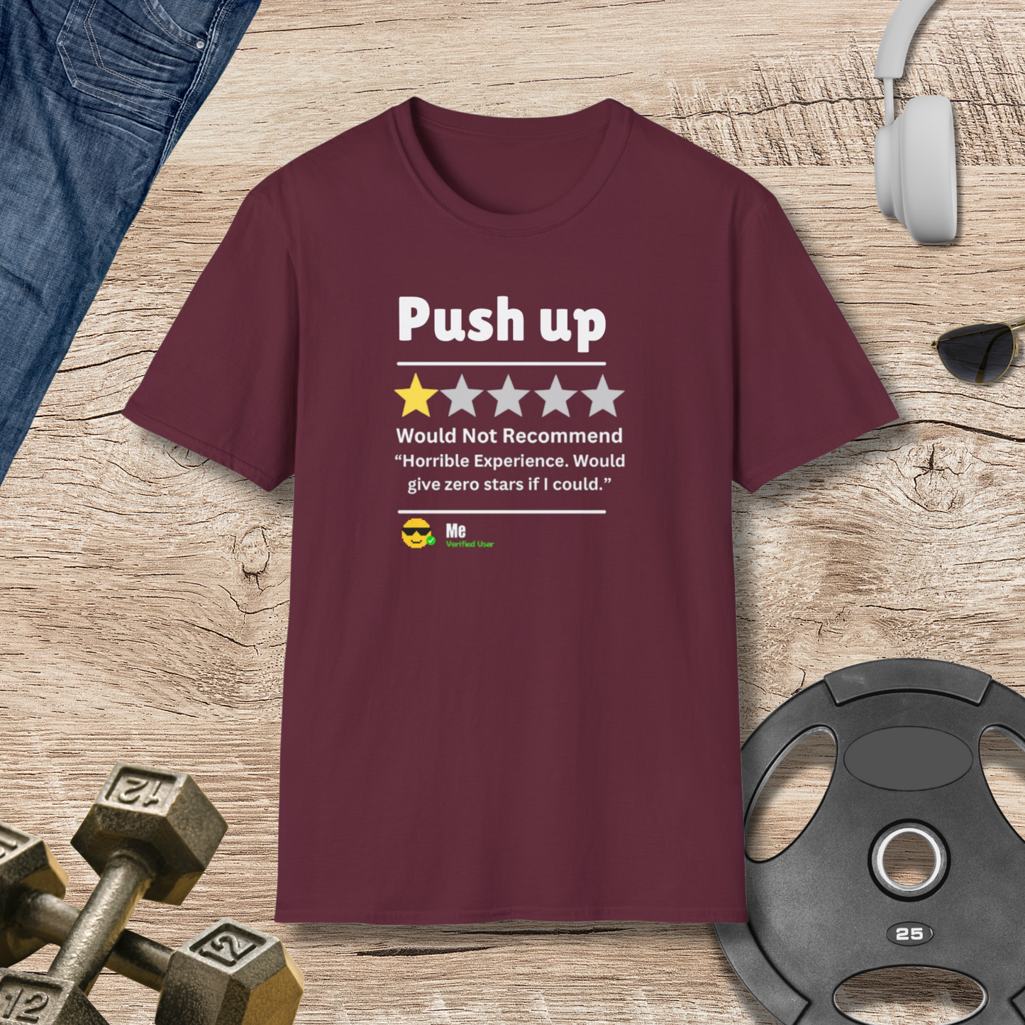 Push Up Review T-Shirt