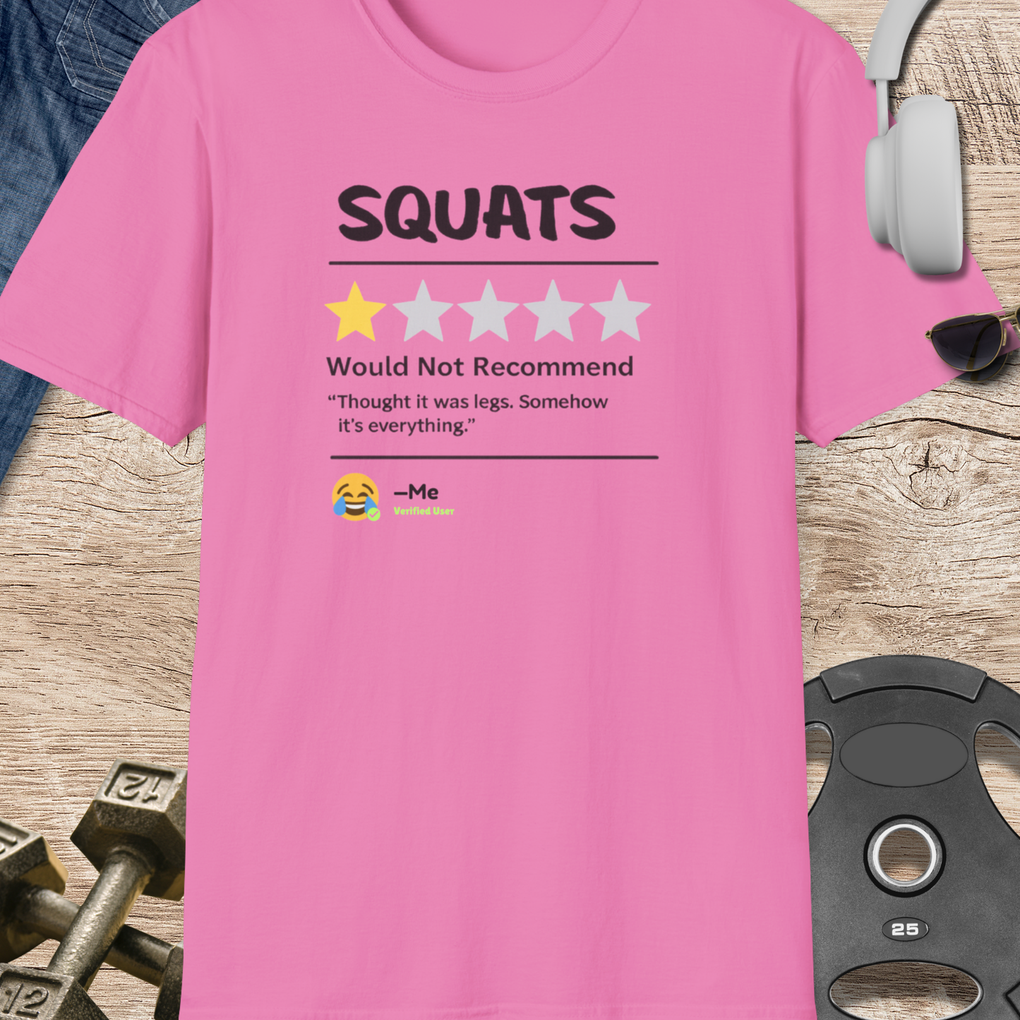 Squats Review T-Shirt