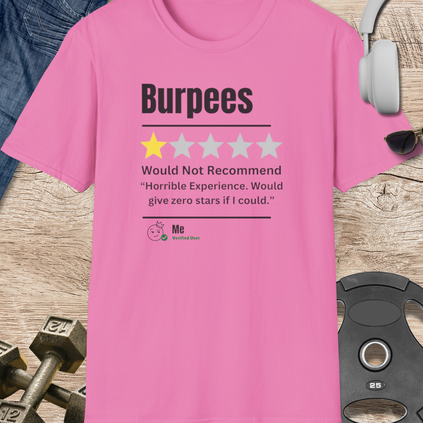 Burpees Review T-Shirt