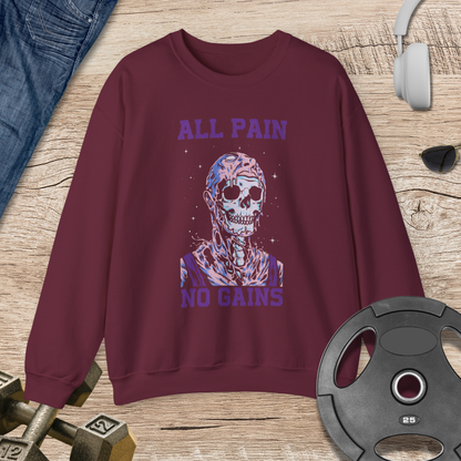All Pain No Gains Sweatshirt