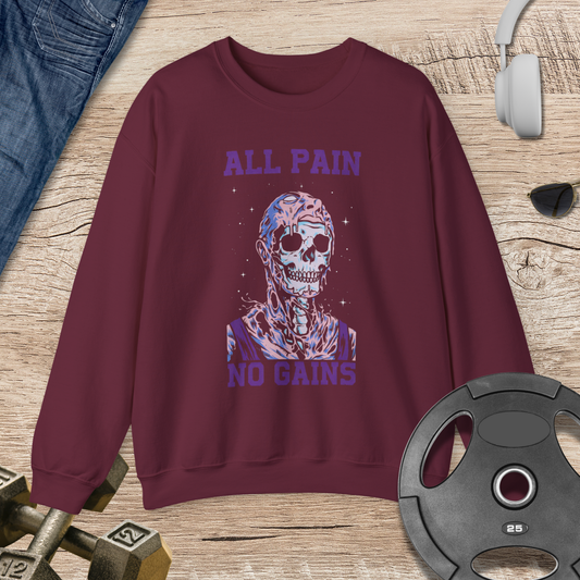 All Pain No Gains Sweatshirt