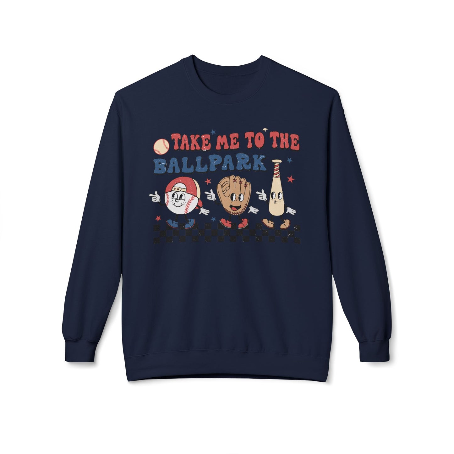 Take'Me to the BallPark Baseball Sweatshirt