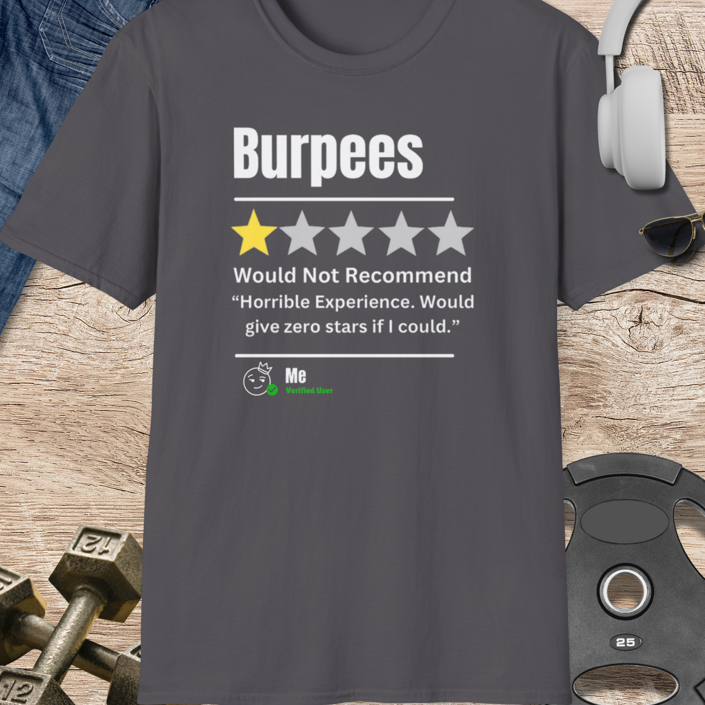 Burpees Review T-Shirt