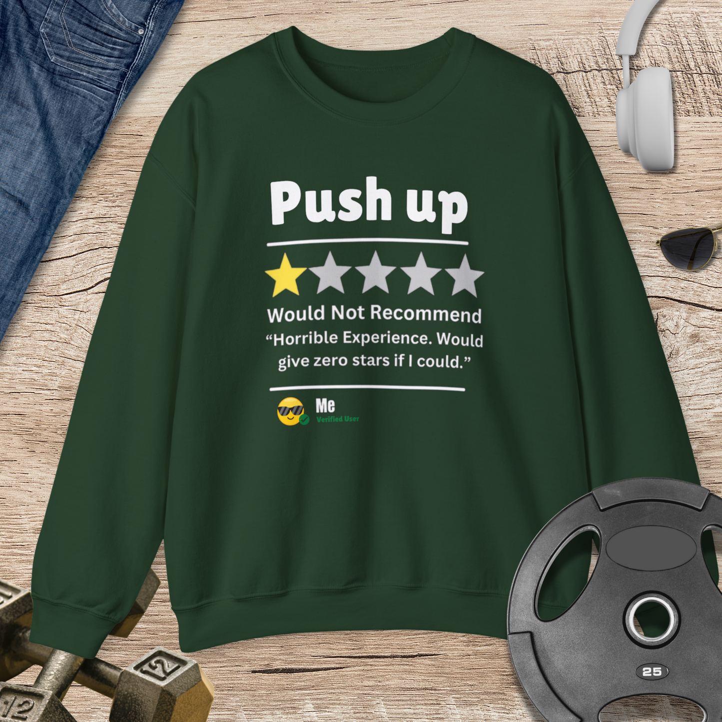 Push Up Sweatshirt