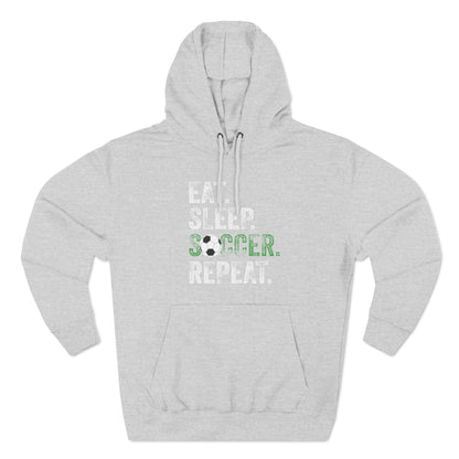 Eat Sleep Soccer Repeat Hoodie