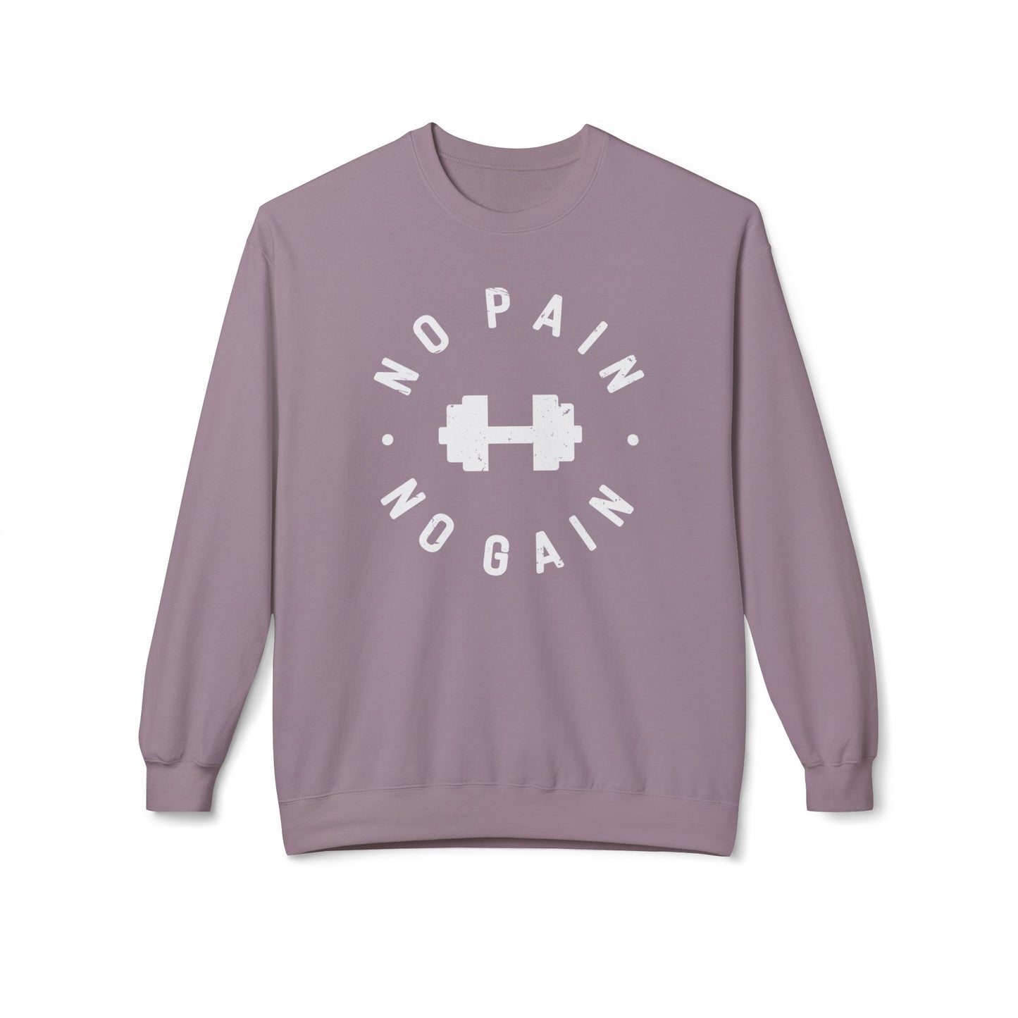 No Pain No Gain Dumbbell Sweatshirt