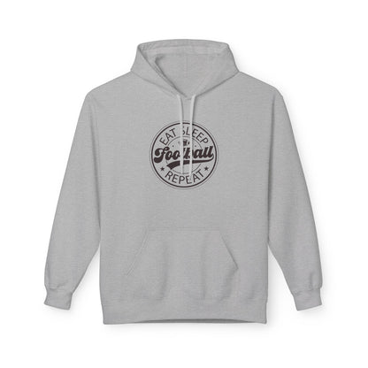 Classic Eat Sleep Football Repeat Hoodie