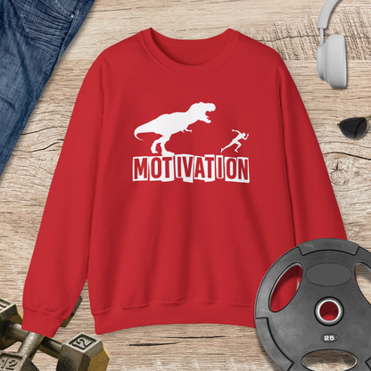 Motivation Dinosaur Sweatshirt