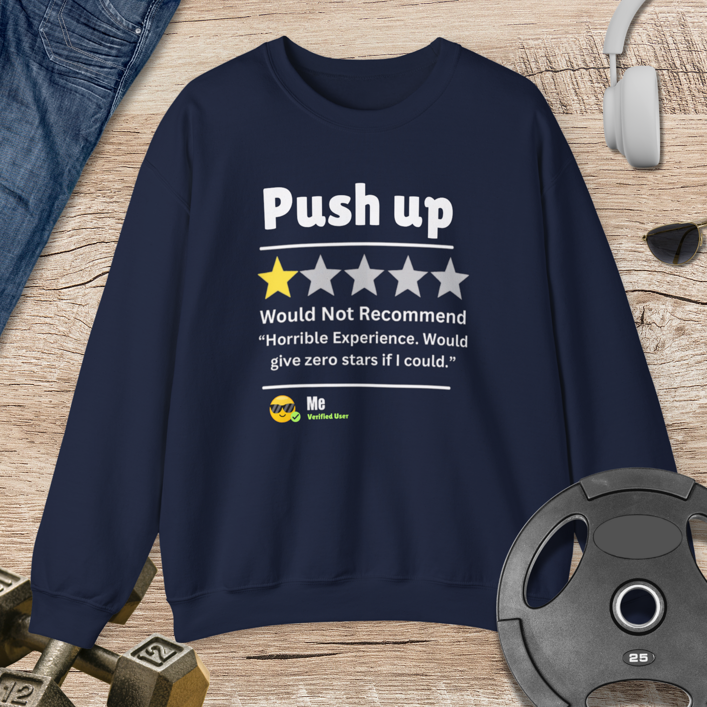 Push Up Sweatshirt