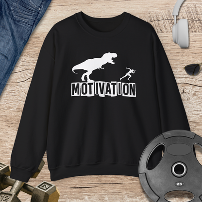 Motivation Dinosaur Sweatshirt