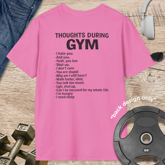 Gym Thoughts T‑Shirt