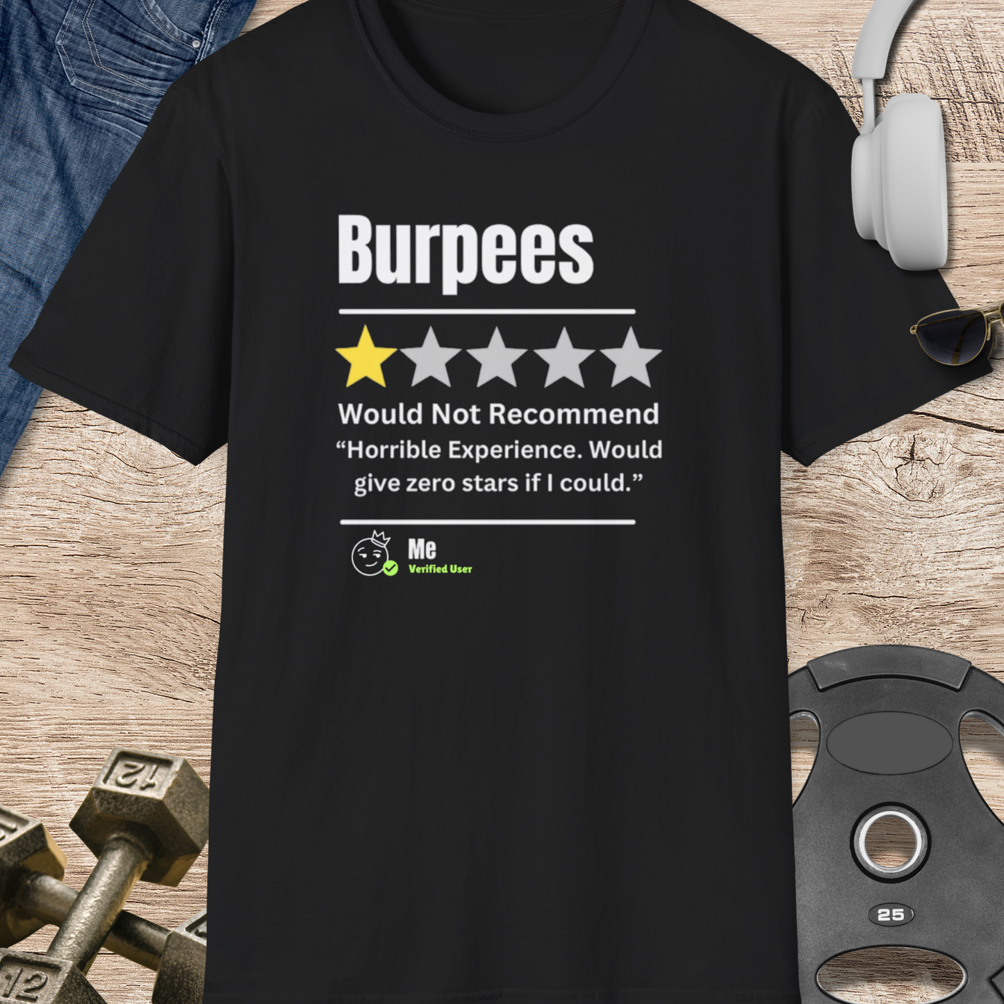 Burpees Review T-Shirt