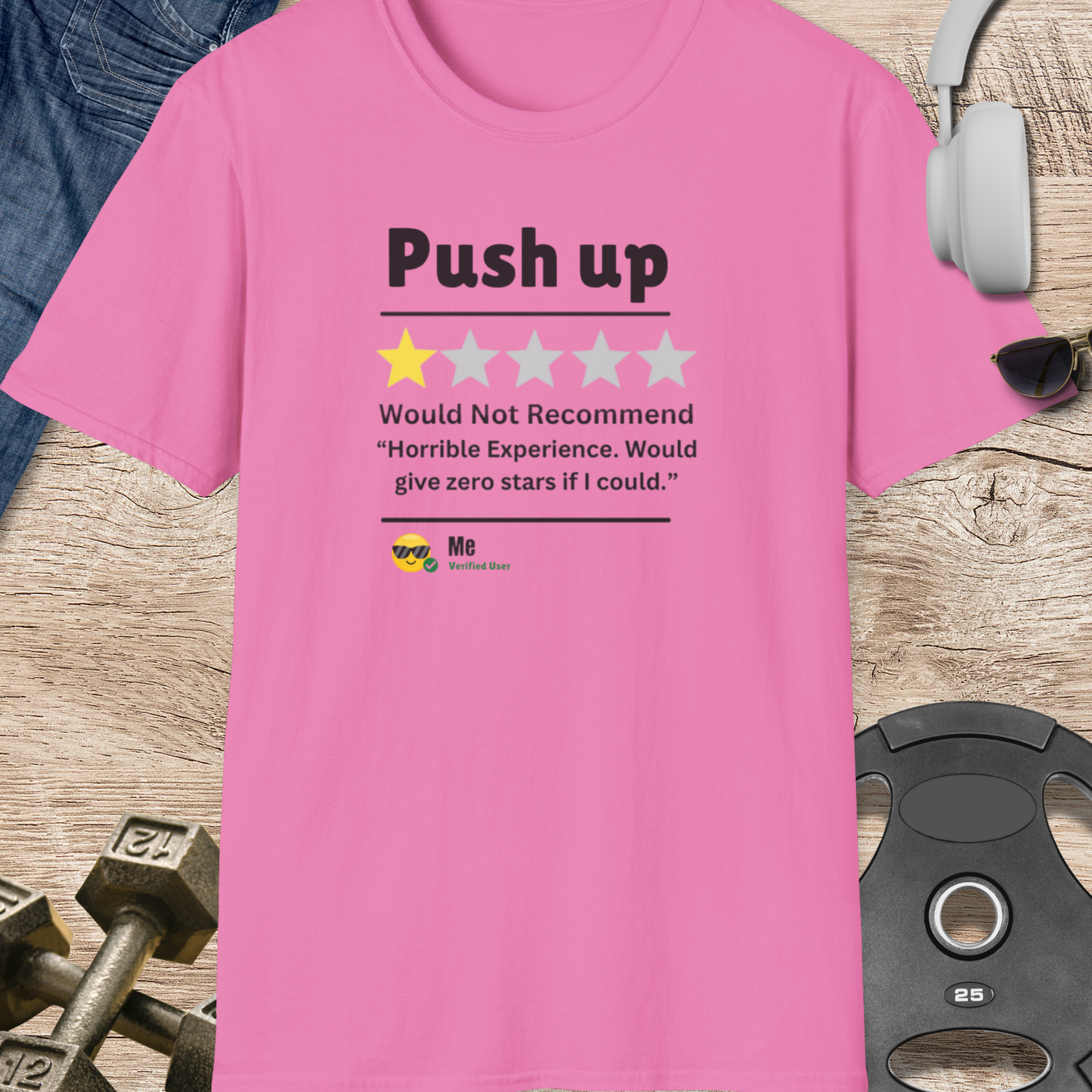 Push Up Review T-Shirt