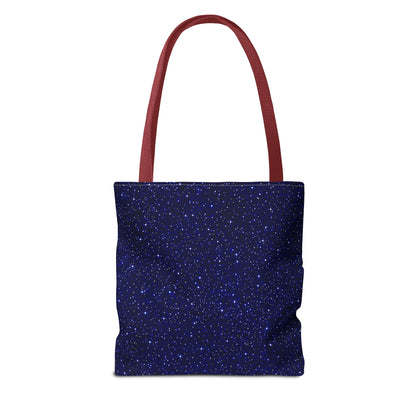 Personalized Name Cute Cat Float Ocean Starry Sky Tote Bag