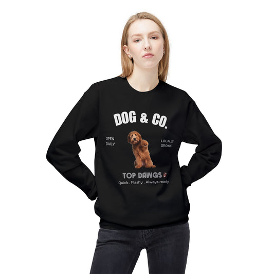 Dog & Co. Top Dawgs Sweatshirt | Football | 3 dog designs choice