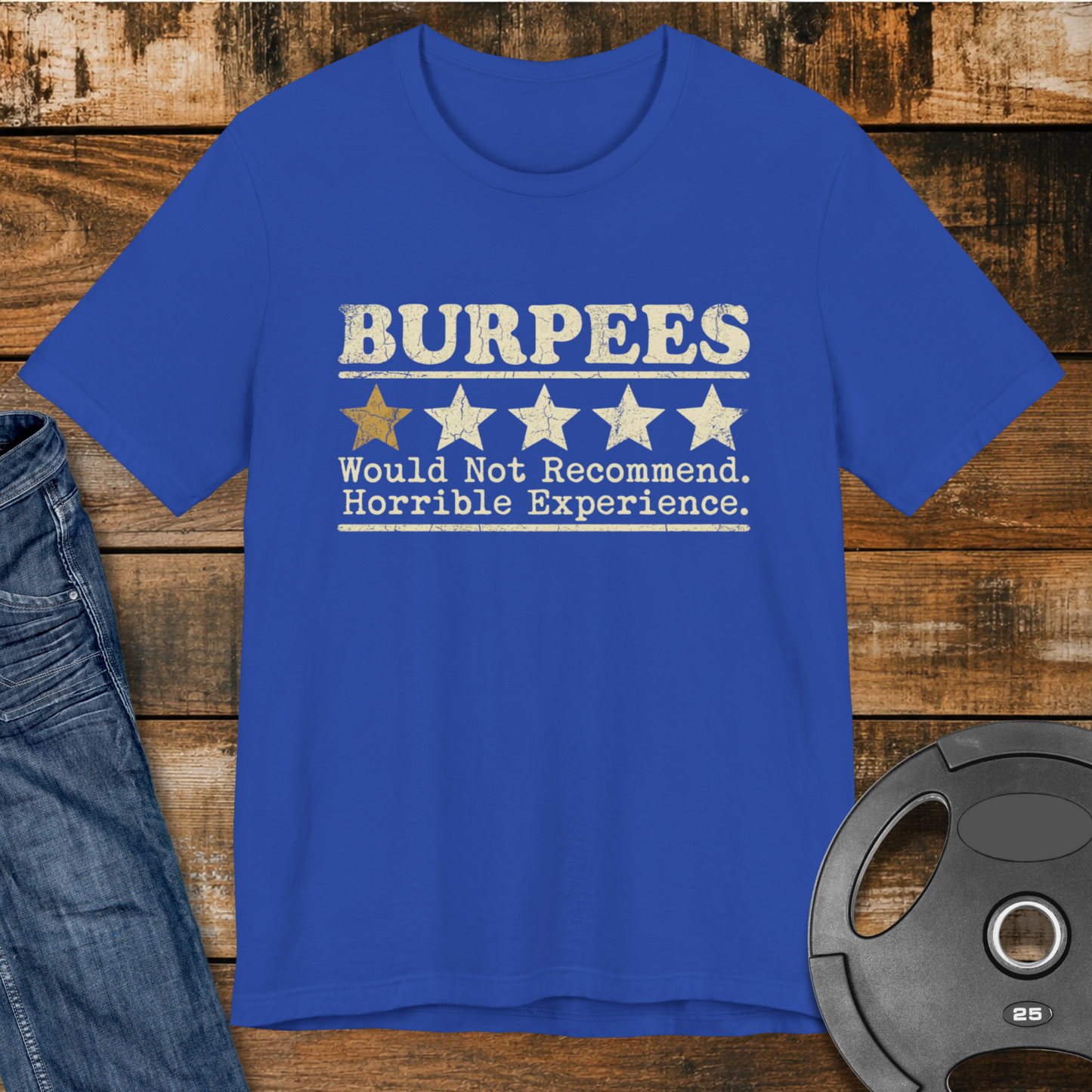 Burpees 1-Star Review T-Shirt