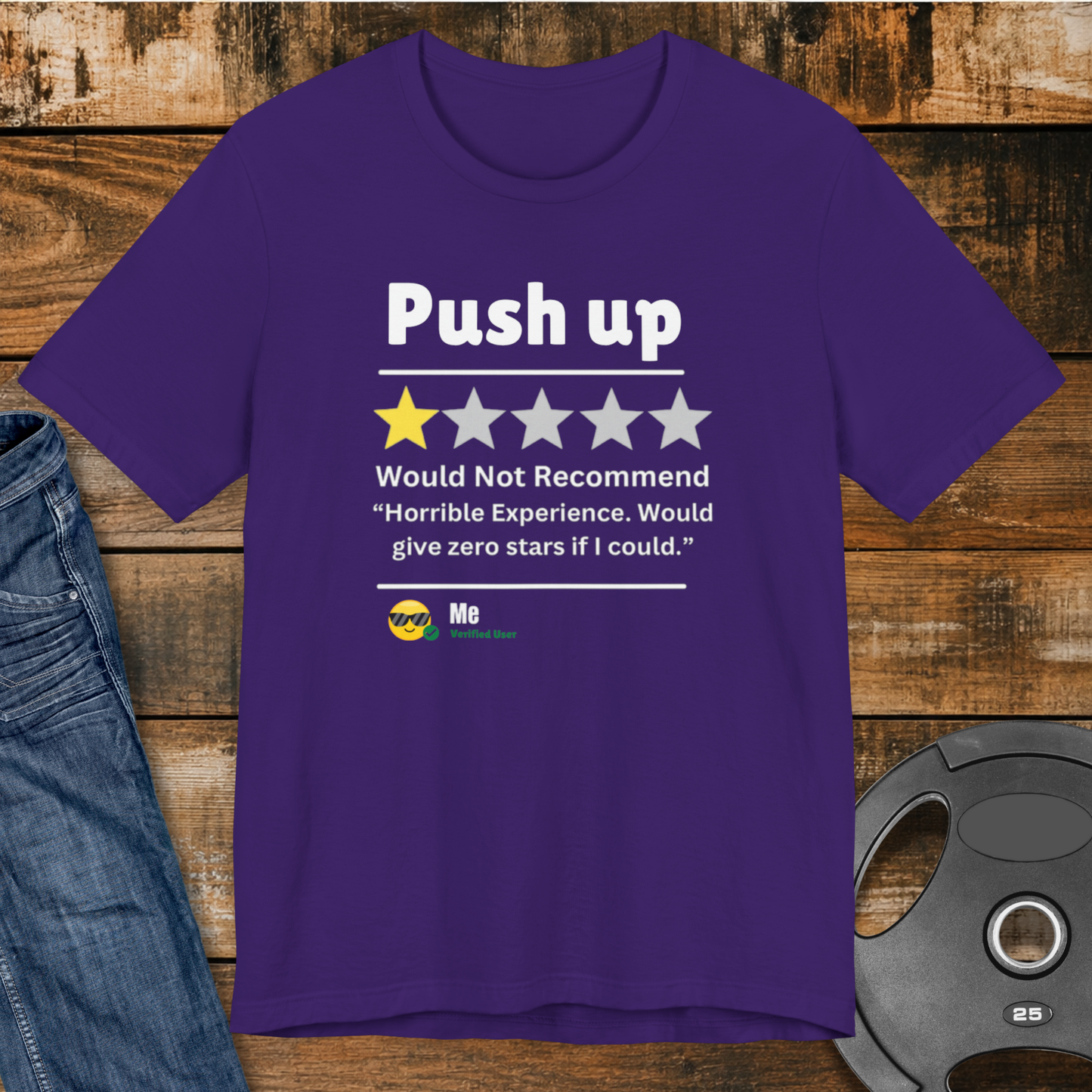 Push Up Review T-Shirt