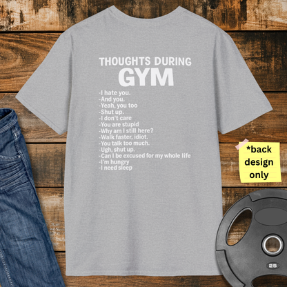 Gym Thoughts T‑Shirt