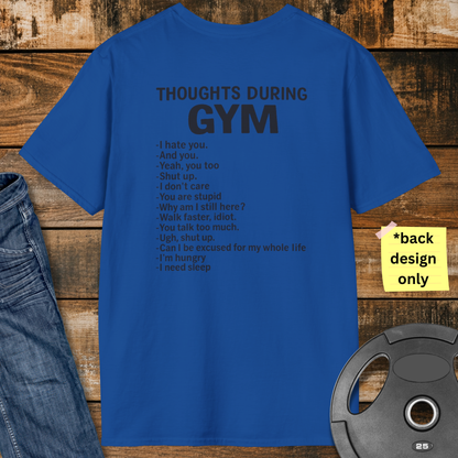 Gym Thoughts T‑Shirt