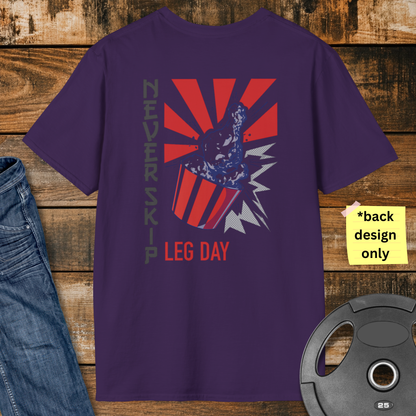 Never Skip Leg Day T-Shirt