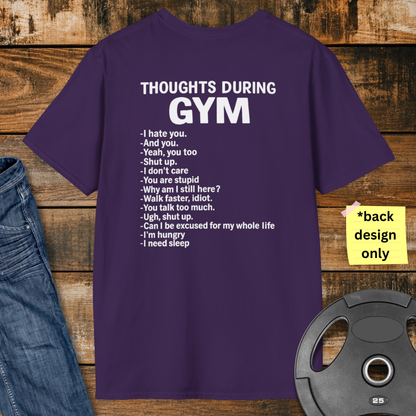 Gym Thoughts T‑Shirt