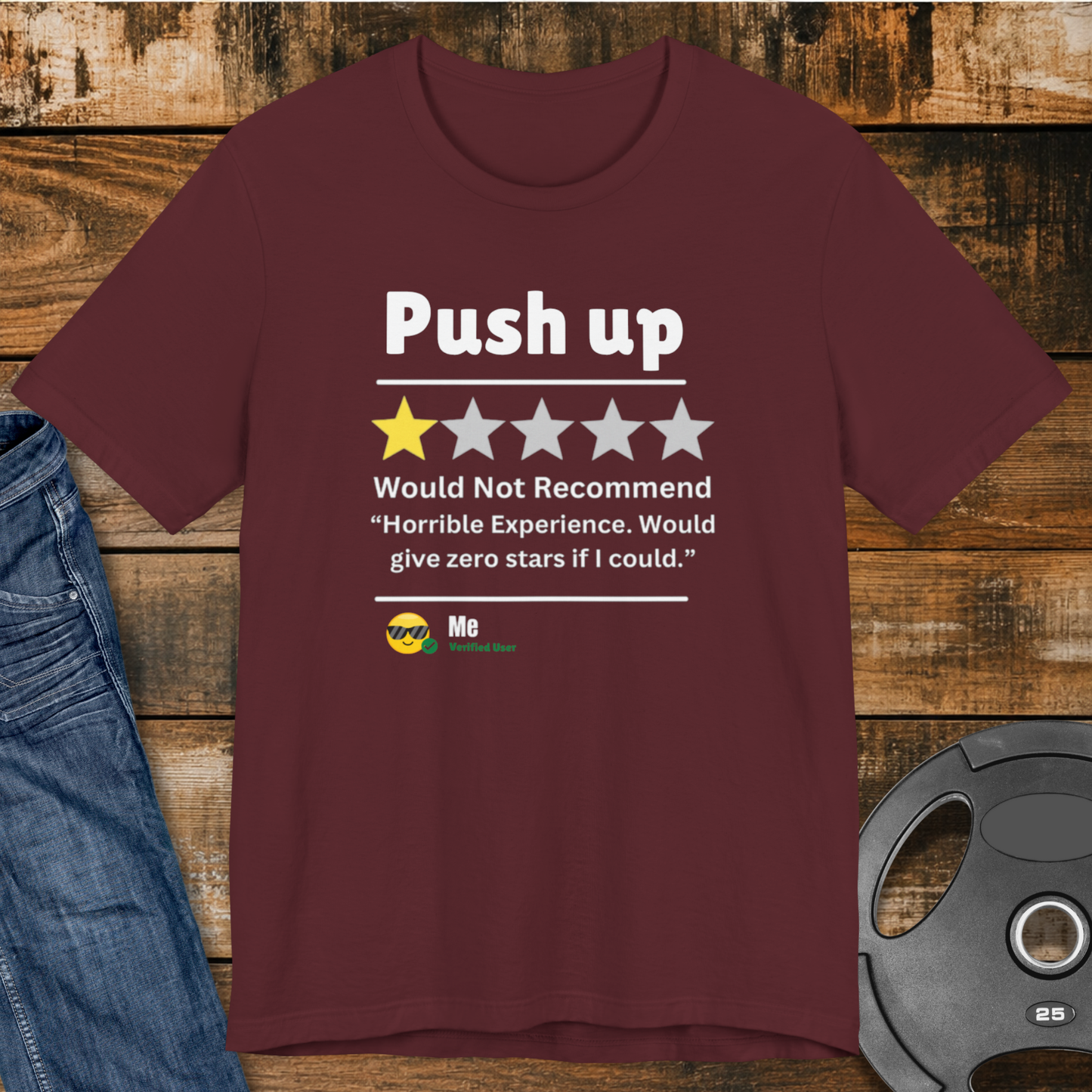 Push Up Review T-Shirt