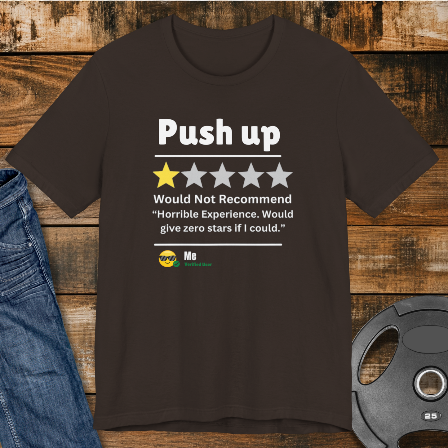 Push Up Review T-Shirt