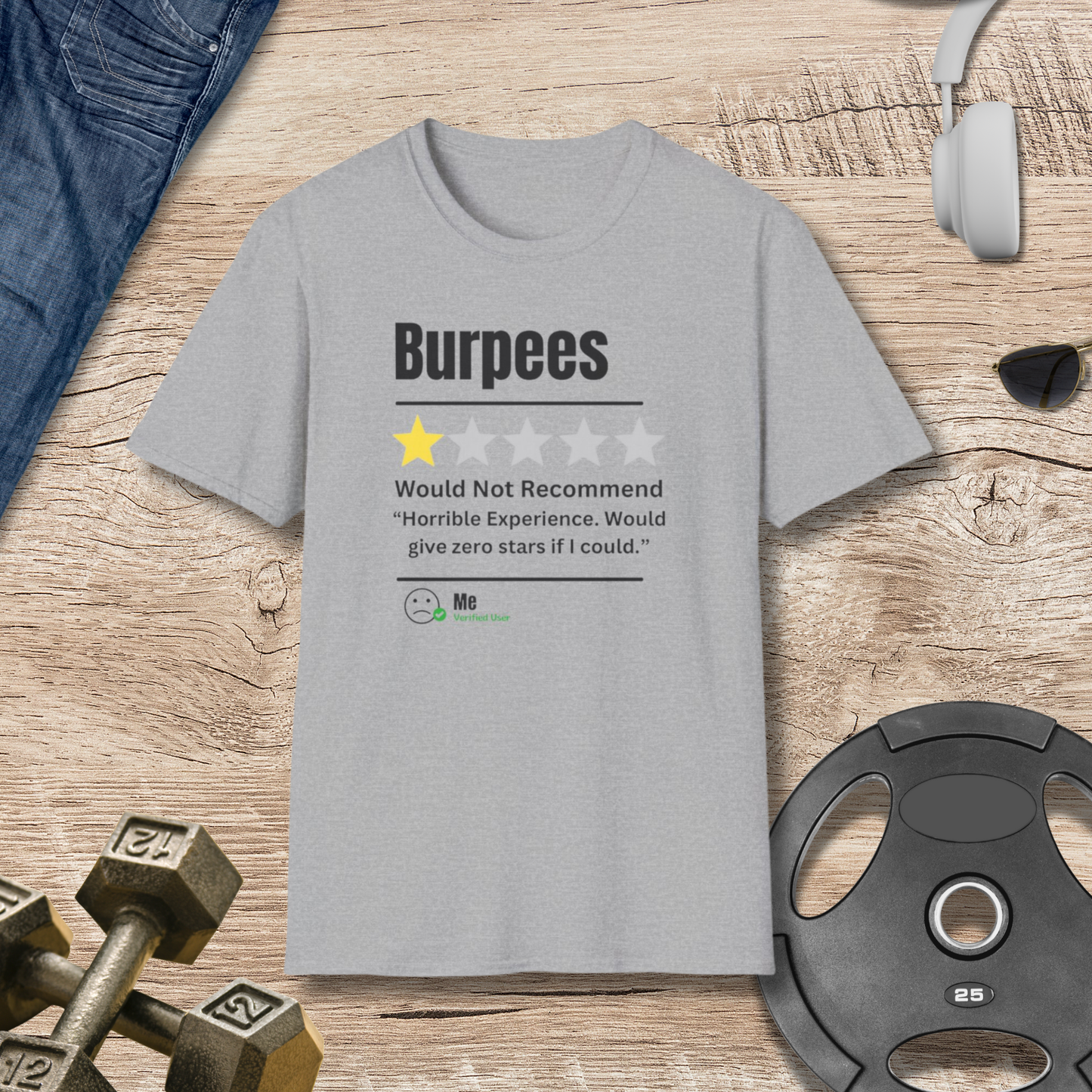 Burpees Review T-Shirt