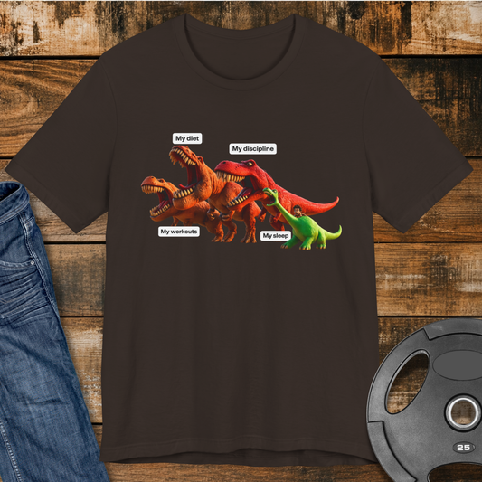 Diet, Workouts, Discipline, Sleep T-Shirt