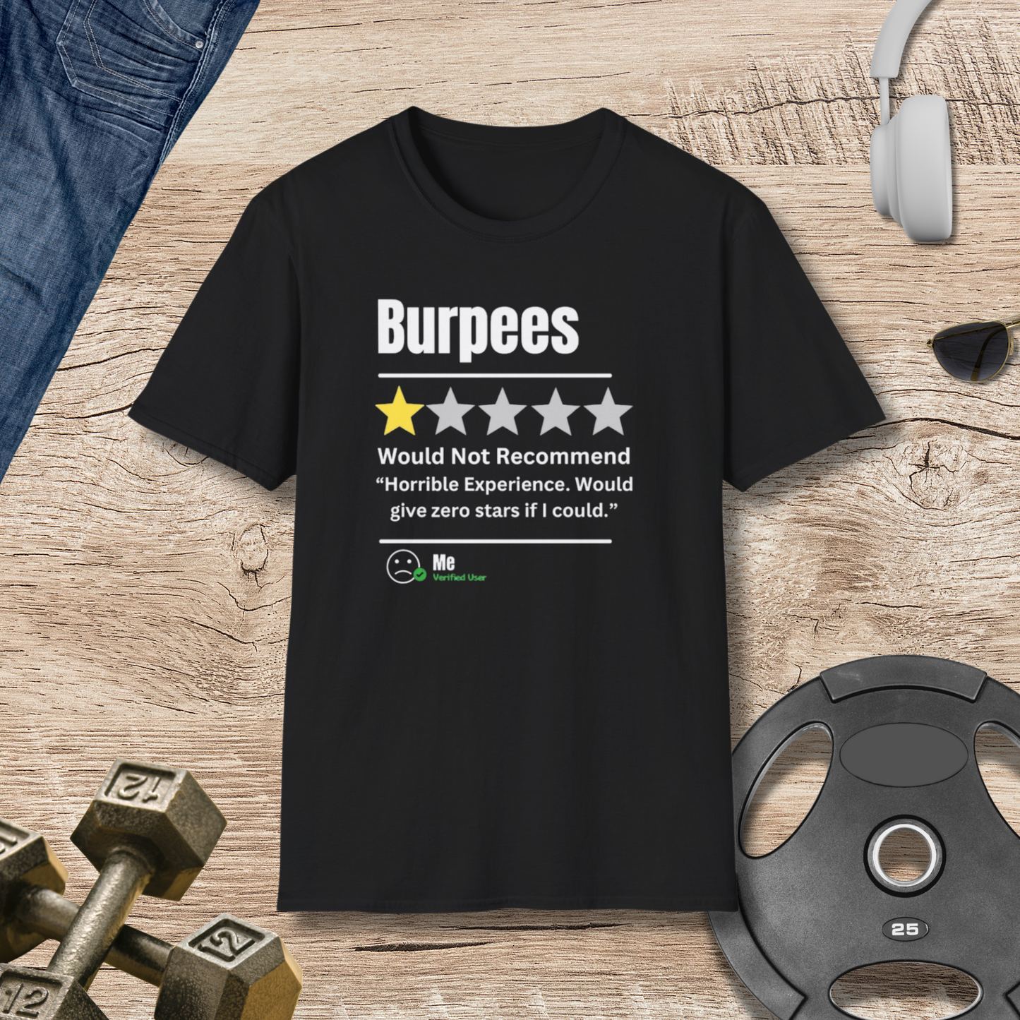 Burpees Review T-Shirt
