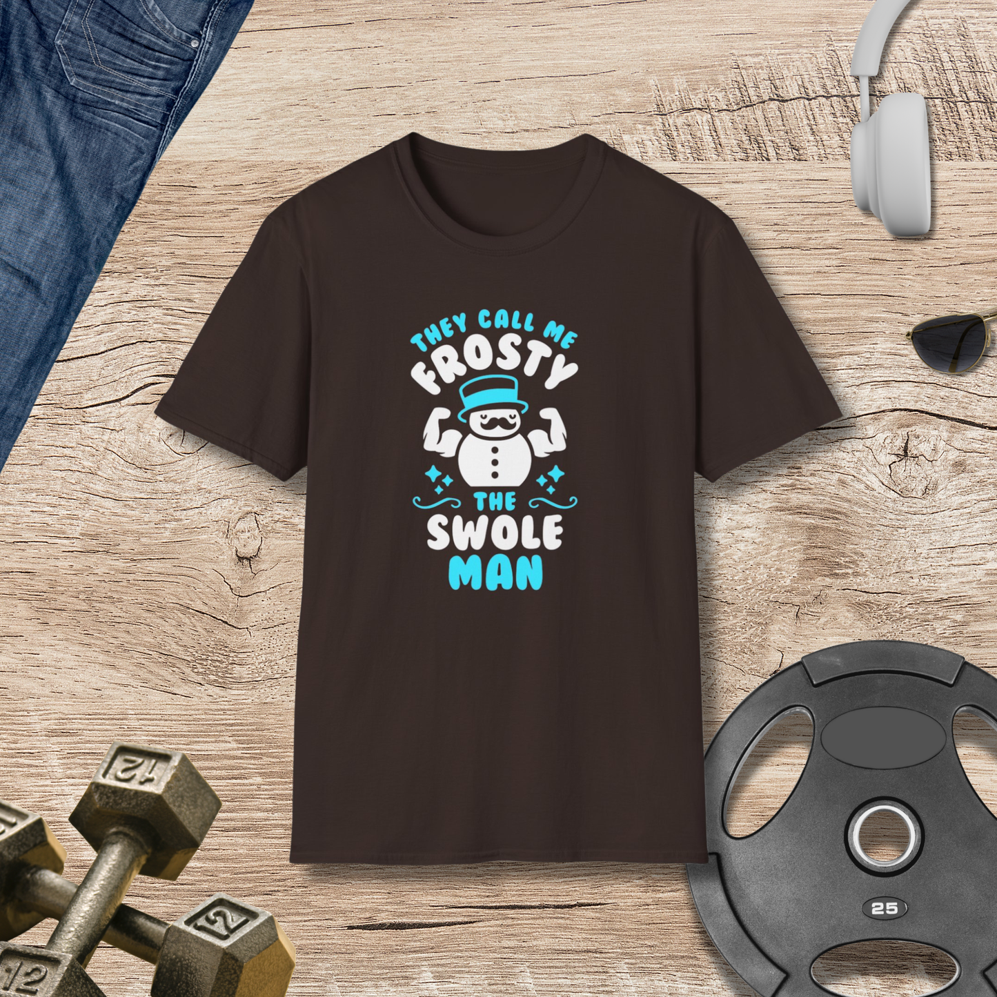 Frosty the Swole Man T-Shirt
