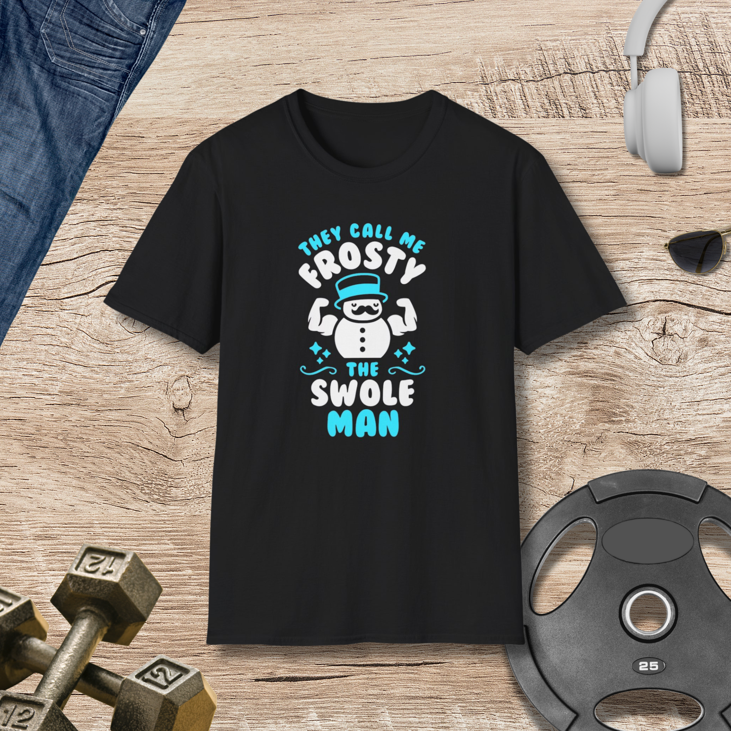 Frosty the Swole Man T-Shirt