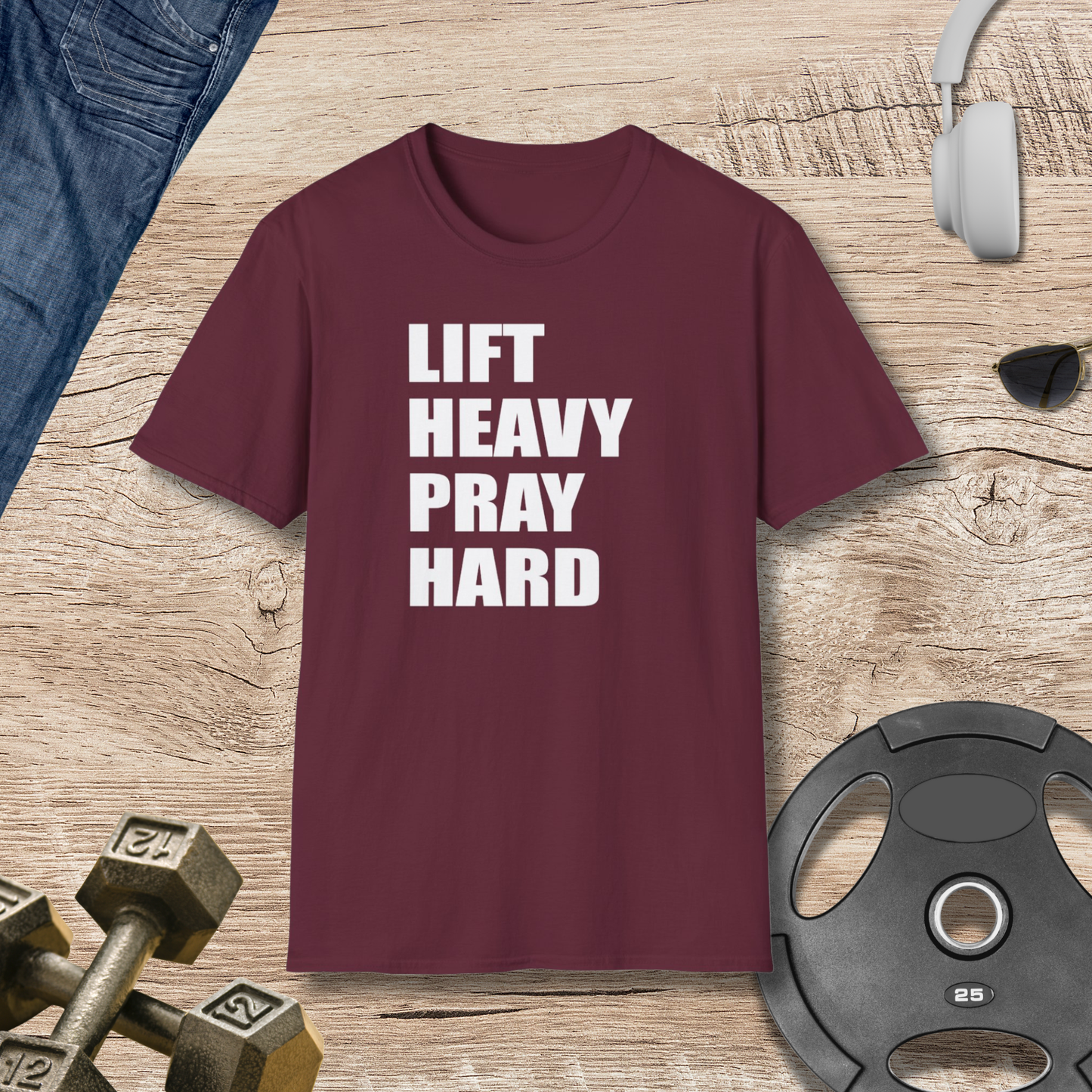 Lift Heavy Pray Hard T-Shirt