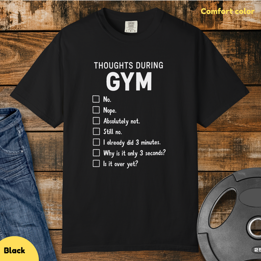Gym Thoughts Vintage Wash T-Shirt