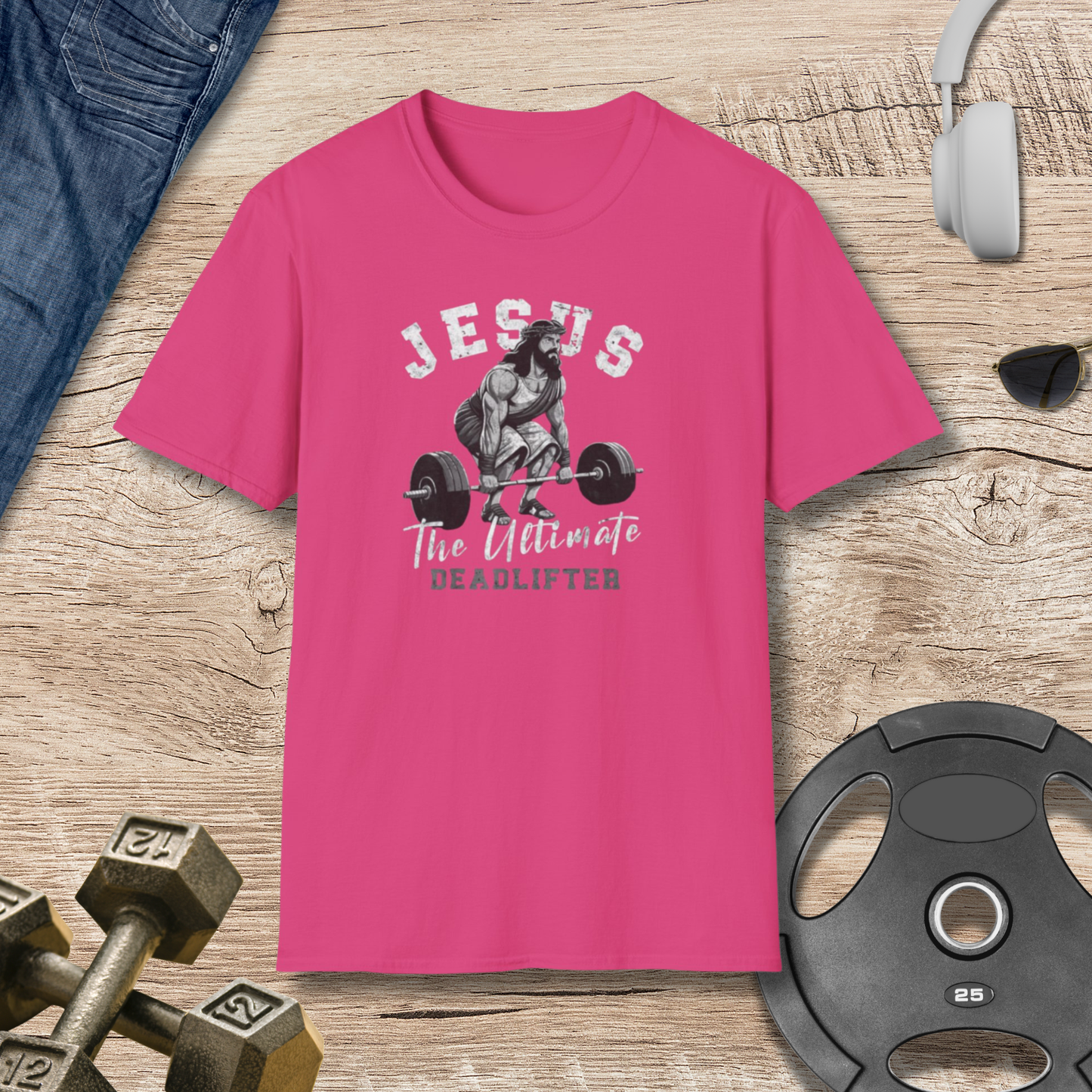 Jesus Deadlifter T‑Shirt